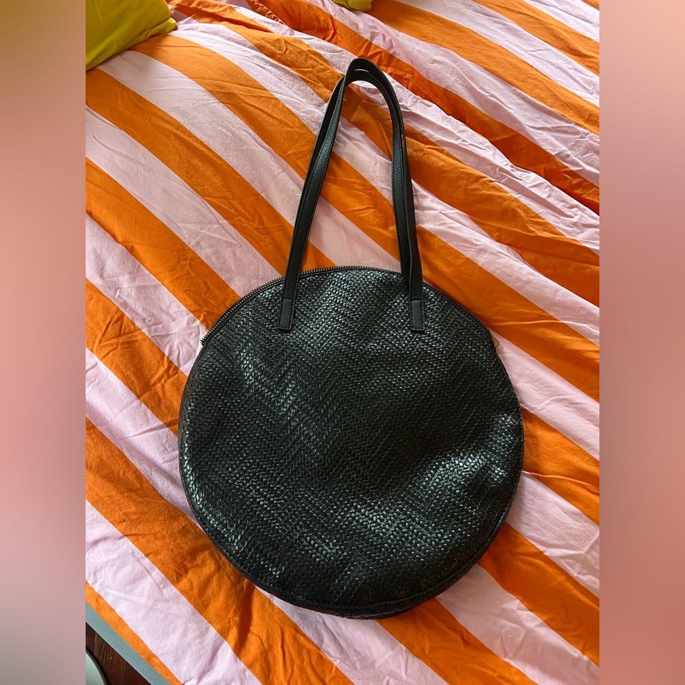 ANTHROPOLOGIE XL Round Purse